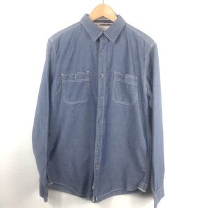 Weatherproof Vintage Men’s Button Up Shirt Size M